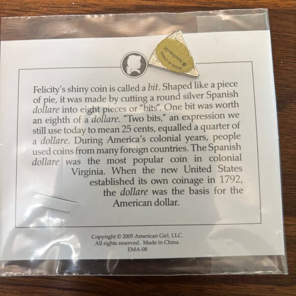 American Girls Felicity Holiday Outfit accessories (without dress) - Picture 4 of 9